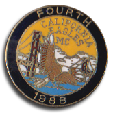 California Eagles MC - Fourth 1988