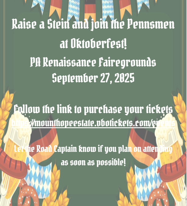 Pennsmen at Oktoberfest